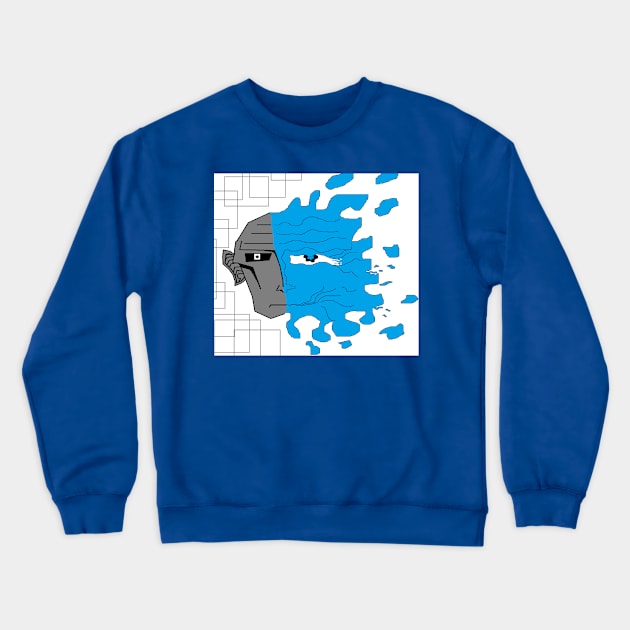 Logic-Creativity Crewneck Sweatshirt by Kzx4